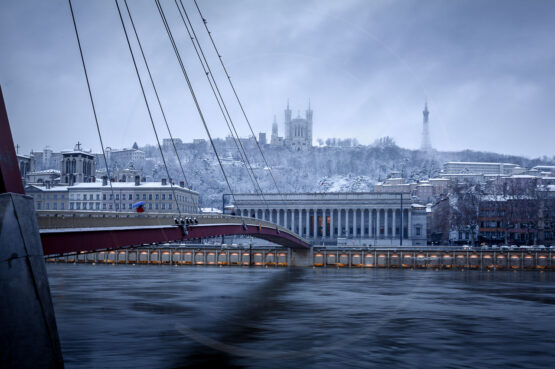 Lyon sous la Neige (2)