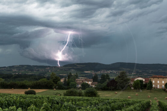 Orage rotatif - Villefranche