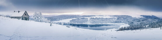 Lac du Guery en hiver