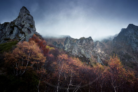 Crête du Coq en Automne - Chaudefour