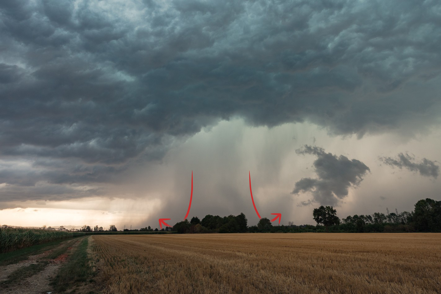 Installation de prise de vue pour timelapse d'orage