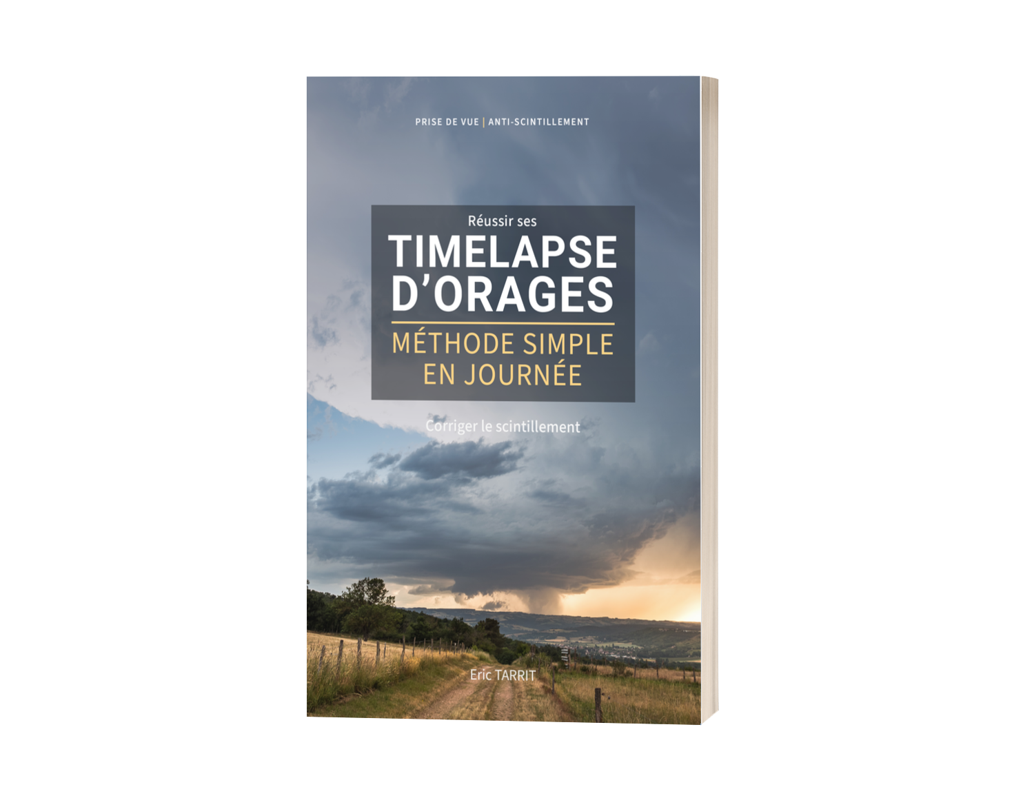Couverture du guide gratuit timelapse d'orages